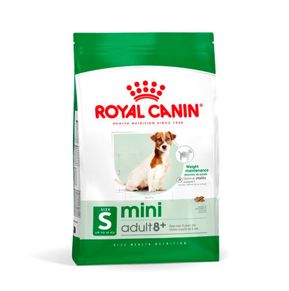 Royal Canin Dog Food Dry SHN MINI ADULT 8+ 4KG 2kg