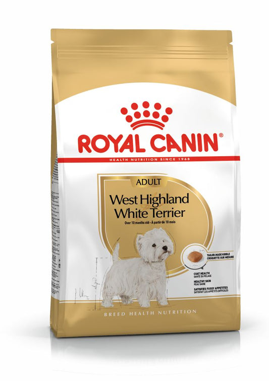 Royal Canin Dog Food Dry BHN WESTIE ADULT 3KG 3kg