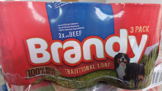 Brandy Dog Food Wet 3 Flavors 400gx3
