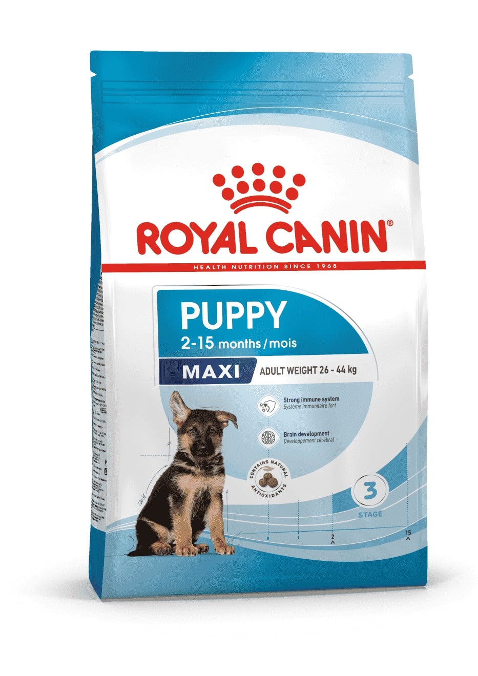 Royal Canin Dog Food Dry SHN MAXI PUPPY 15KG 15kg