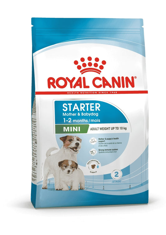 Royal Canin Dog Food Dry SHN MINI STARTER M&B 4KG 4kg