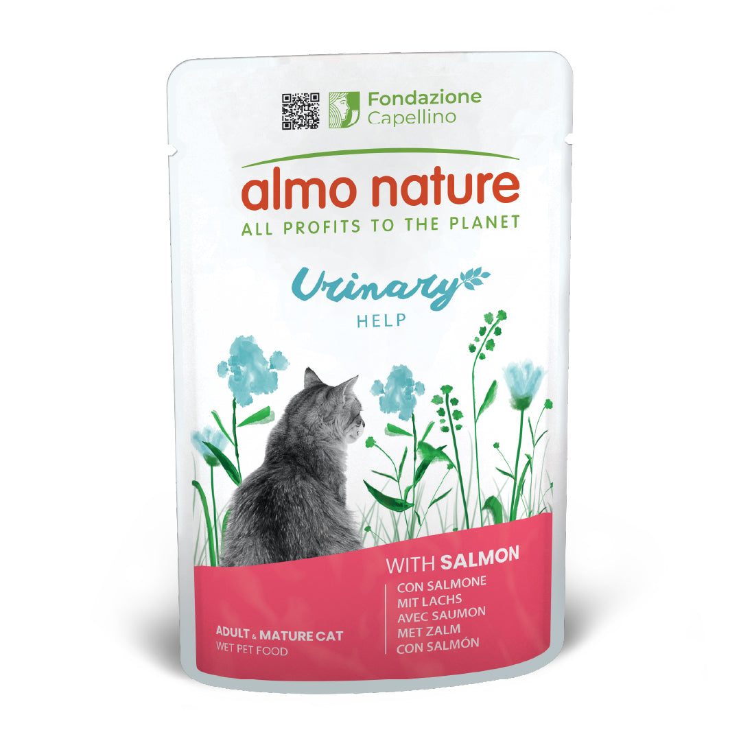 ALMO NATURE - Cat Wet Food PFC URINARY HELP SALMON 70GR