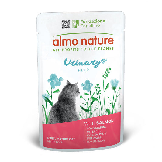ALMO NATURE - Cat Wet Food PFC URINARY HELP SALMON 70GR