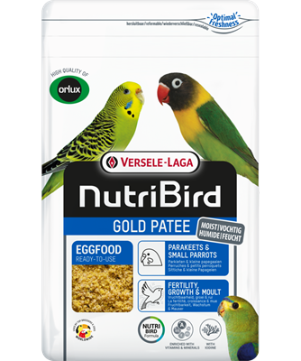 PROPET Versele-Laga NutriBird - Birds Gold Patee Parakeets & Small Parrots 1kg