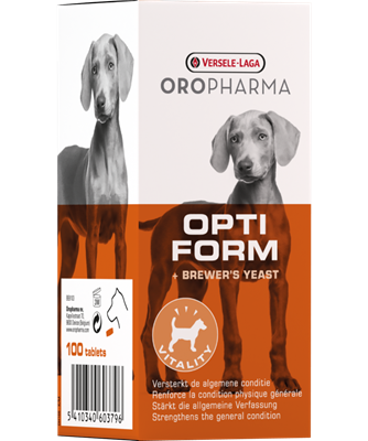 PROPET Versele-Laga Oropharm Food Supplement- Dogs & Cats Opti Form 100 tablets