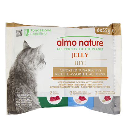 Almo Nature HFC Jelly Tuna Multipack 6x55g