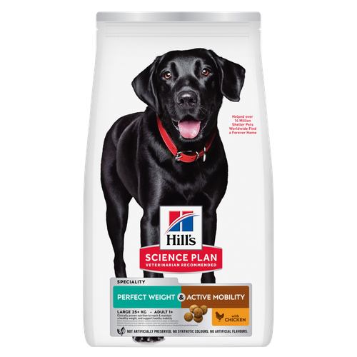 Hill's Science Plan Perfect Weight & Active Mobility Large Breed Chicken