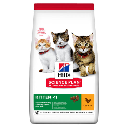 Propet - Food For Cat - Dry -  Hill'S Science Plan Feline Kitten <2 Chicken 1.5Kg
