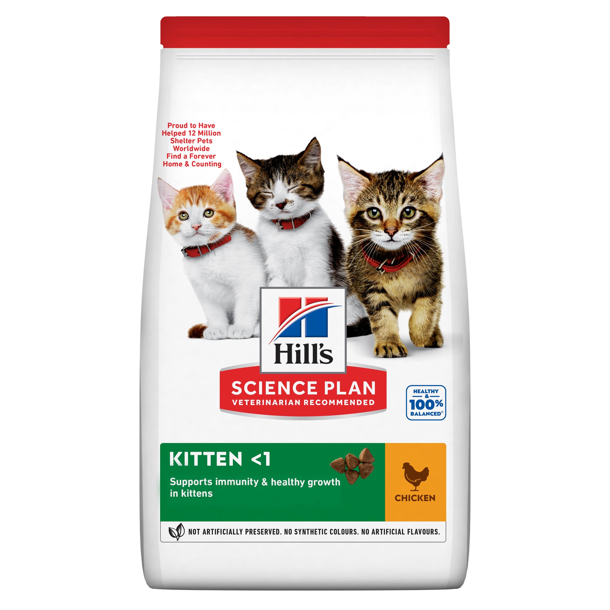 Propet - Food For Cat - Dry -  Hill'S Science Plan Feline Kitten <3 Chicken 3Kg