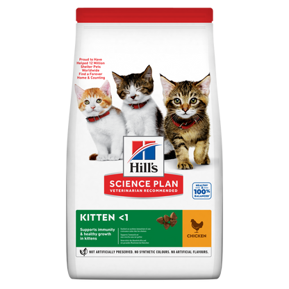 Propet - Food For Cat - Dry -  Hill'S Science Plan Feline Kitten <4 Chicken 7Kg