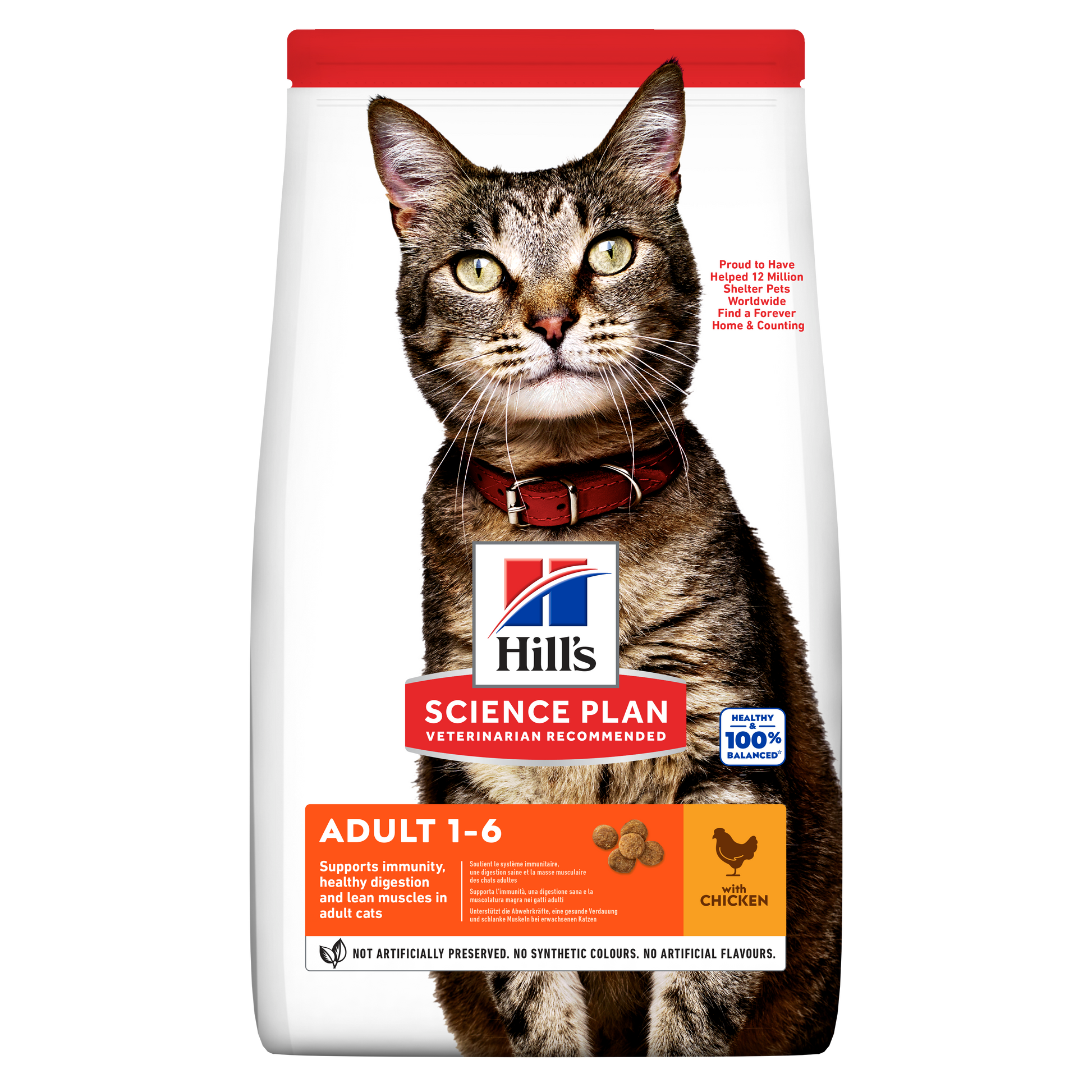 Propet - Food For Cat - Dry -  Hill'S Science Plan Feline Adult 1-6 Chicken 15Kg