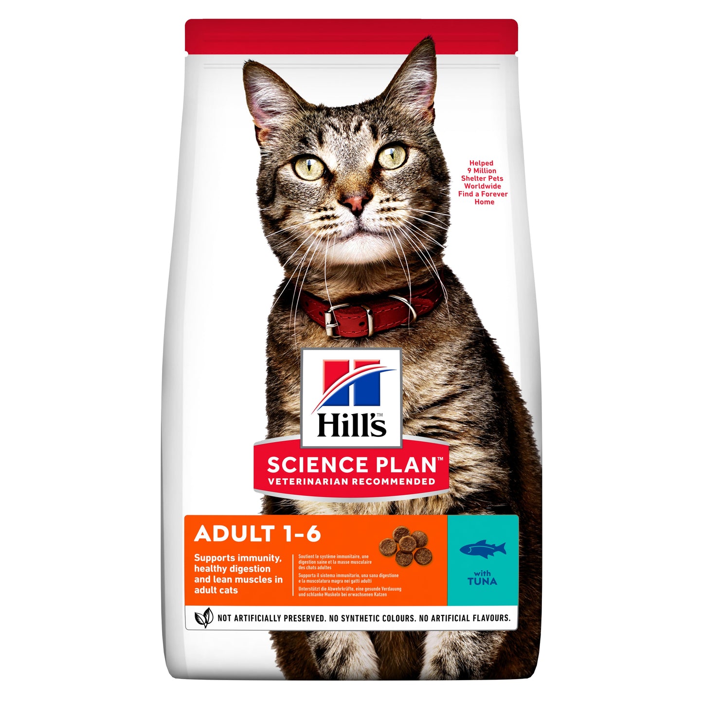 Propet - Food For Cat - Dry -  Hill'S Science Plan Feline Adult 1-6 Tuna 1.5Kg
