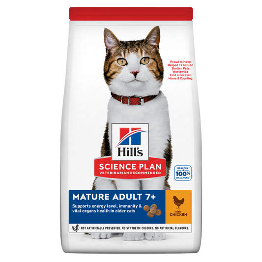 Propet - Food For Cat - Dry -  Hill'S Science Plan Feline Mature 7+ Chicken 3Kg