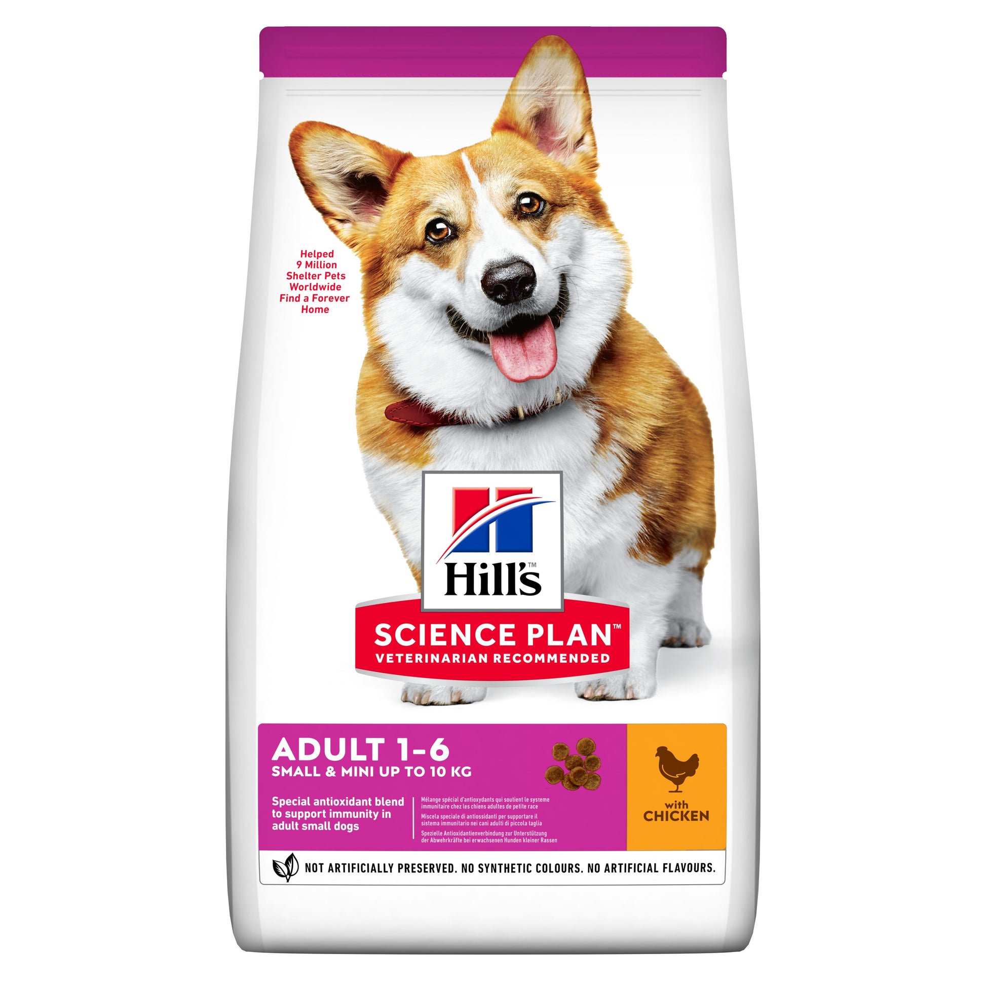 Propet Hill'S Science Plan Canine Small & Mini - Food For Dog - Dry Basic Line Adult 1-6 Small & Mini Breed  Chicken 1.5Kg