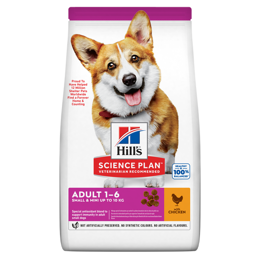 Propet Hill'S Science Plan Canine Small & Mini - Food For Dog - Dry Basic Line Adult 1-6 Small & Mini Breed  Chicken 6Kg