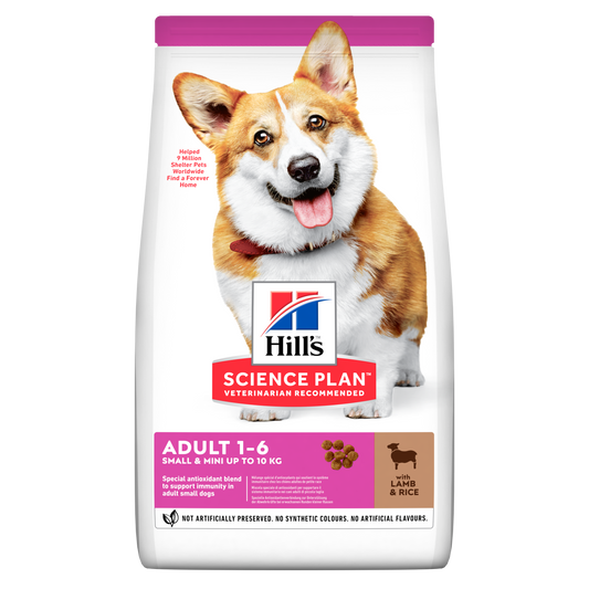 Propet Hill'S Science Plan Canine Small & Mini - Food For Dog - Dry Basic Line Adult 1-6 Small & Mini Breed  Lamb 1.5Kg