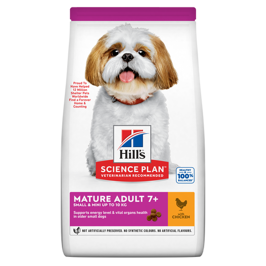 Propet Hill'S Science Plan Canine Small & Mini - Food For Dog - Dry Basic Line Mature 7+ Small & Mini Breed  Chicken 1.5Kg