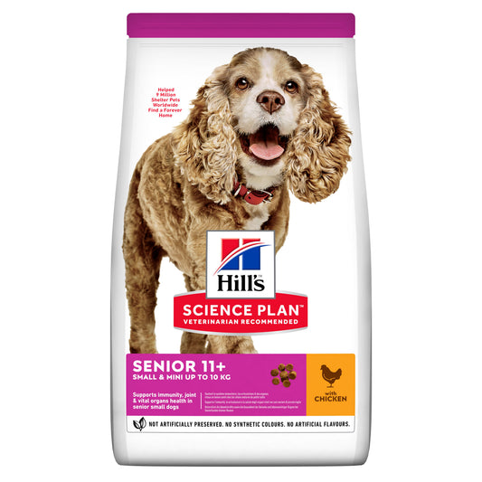Propet Hill'S Science Plan Canine Small & Mini - Food For Dog - Dry Basic Line Senior 11+ Small & Mini Breed  Chicken 1.5Kg