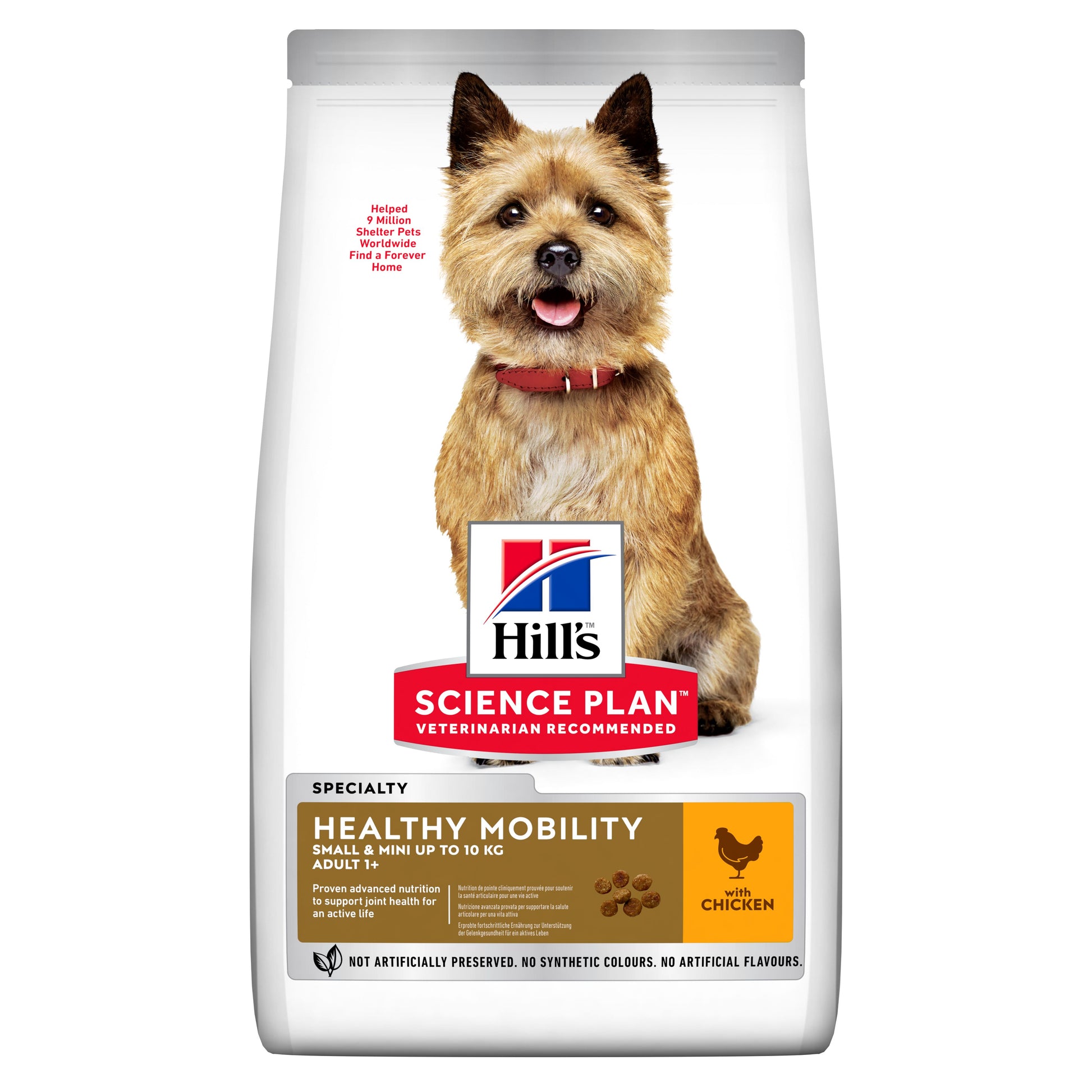Propet Hill'S Science Plan Canine Small & Mini - Food For Dog - Dry Special Line Healthy Mobility Adult 1+ Small & Mini Breed Chicken 1.5Kg