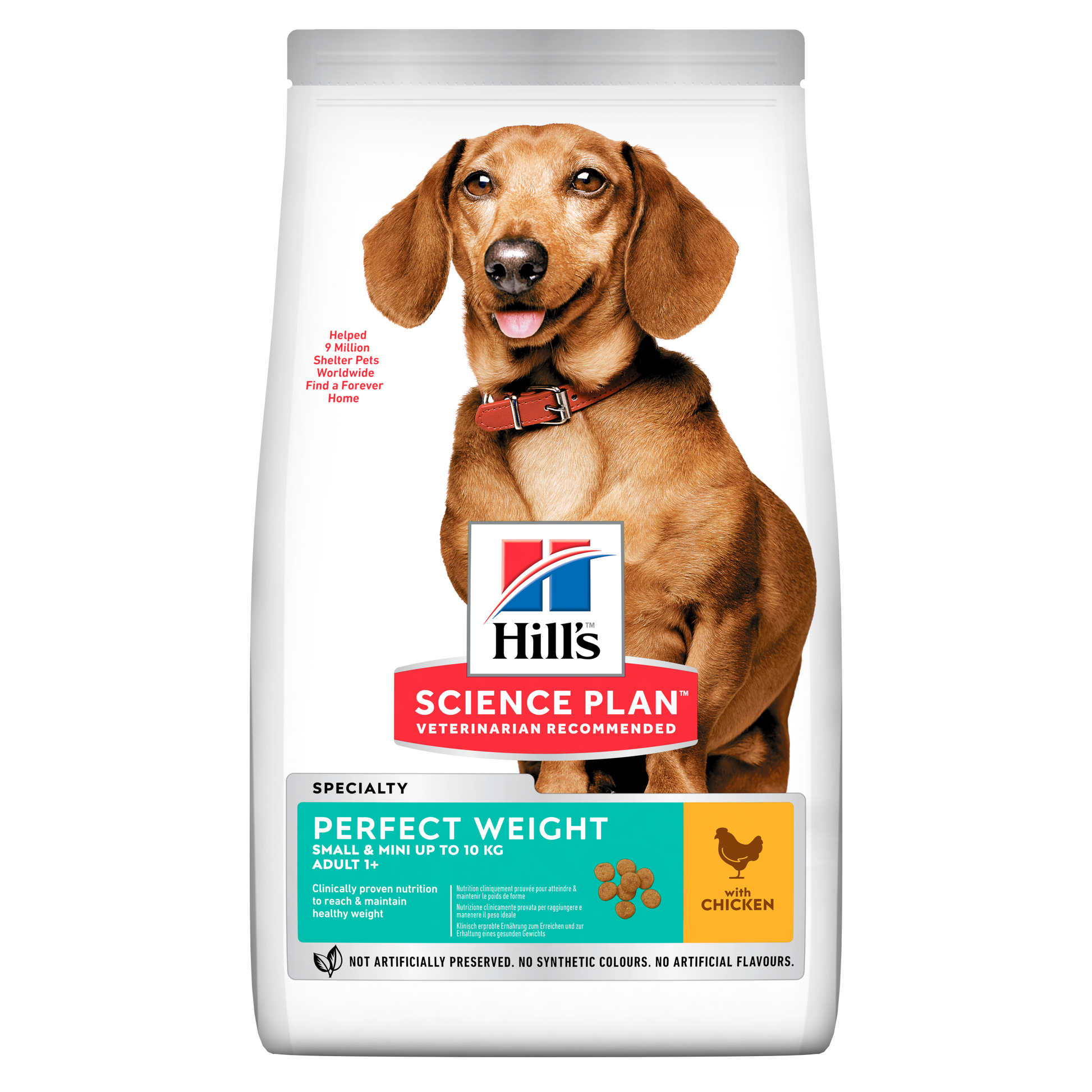 Propet Hill'S Science Plan Canine Small & Mini - Food For Dog - Dry Special Line Perfect Weight Adult 1+ Small & Mini Breed Chicken 6Kg