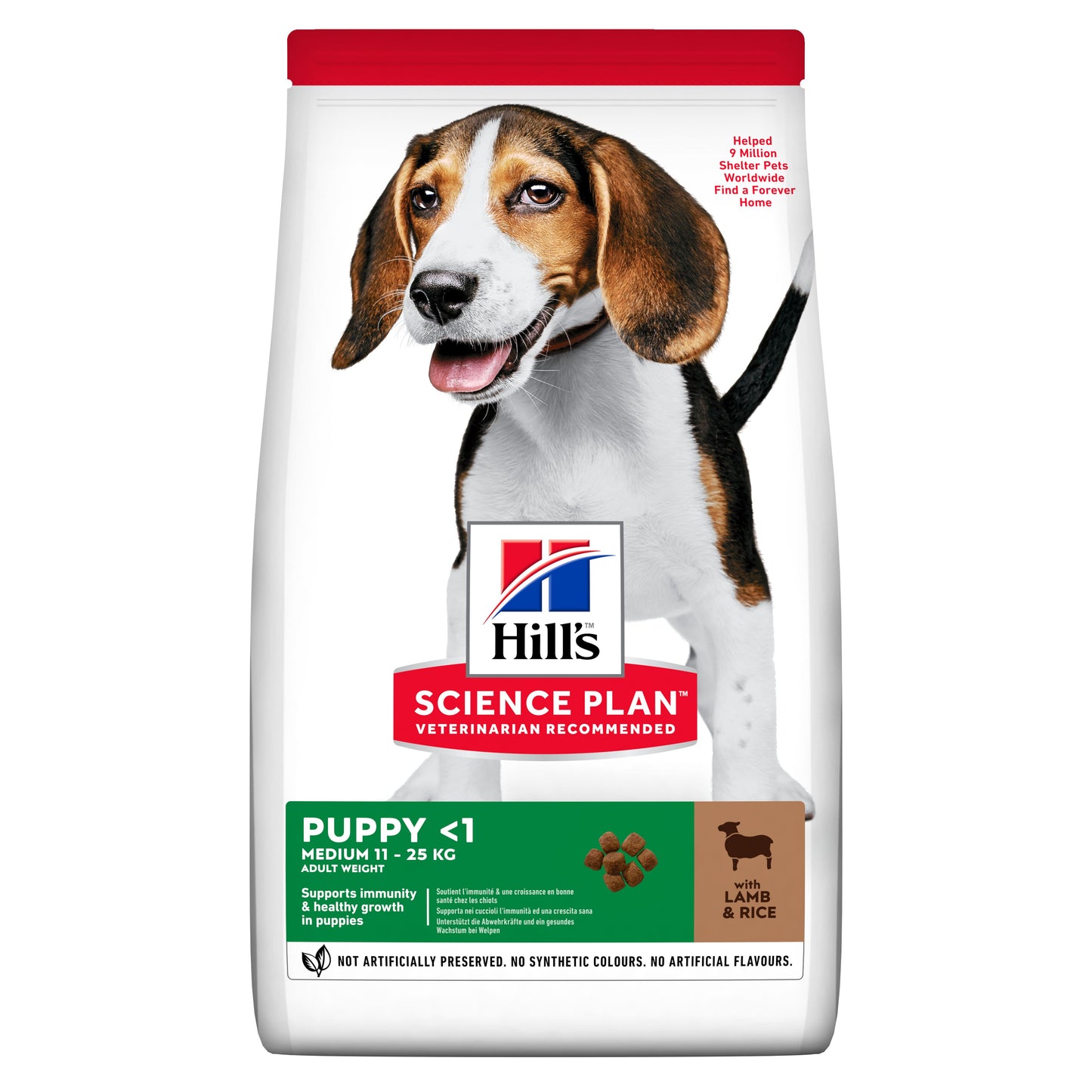 Propet Hill'S Science Plan Canine Medium & Large - Food For Dog - Dry Basic Line Puppy <1 Medium Breed  Lamb 2.5Kg