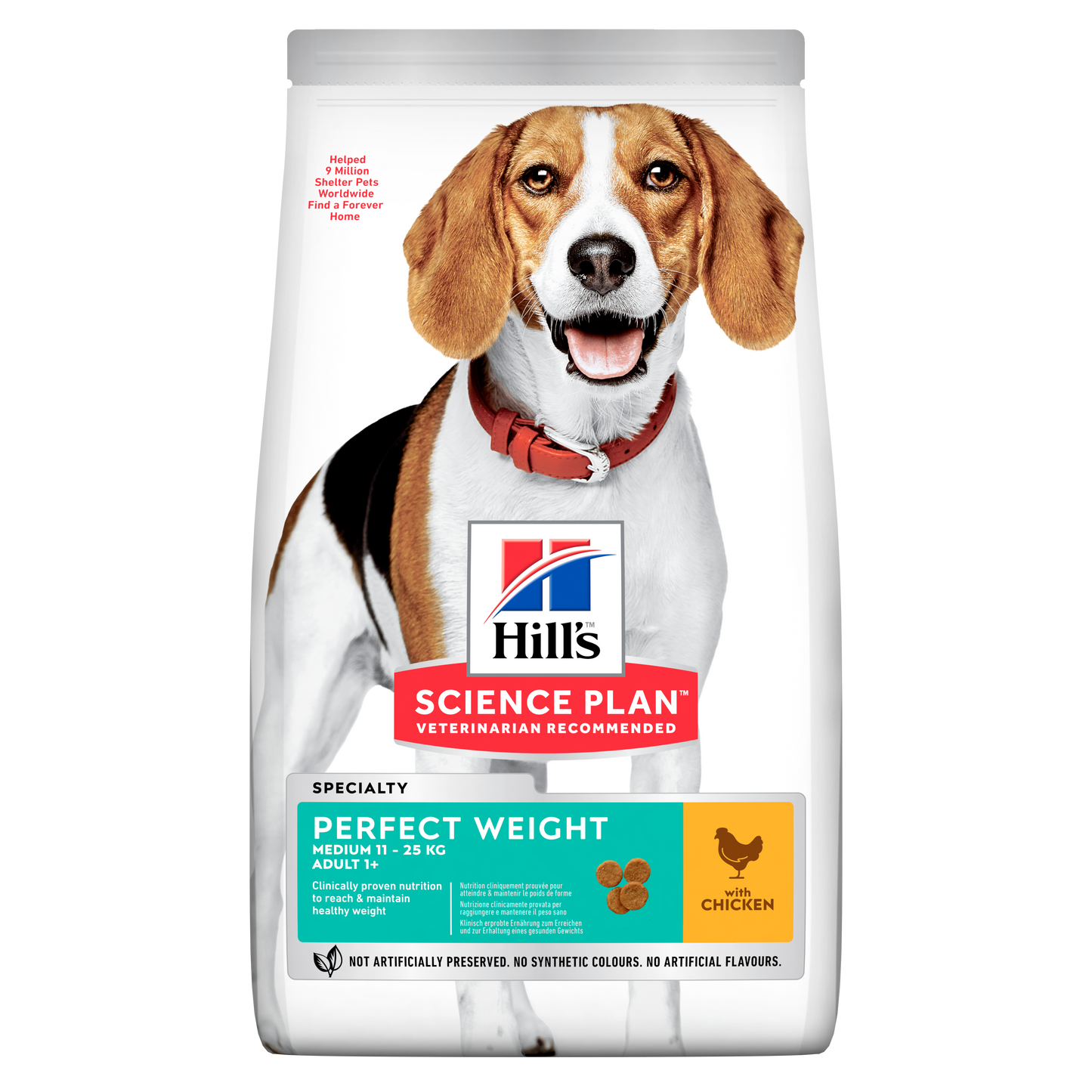 Propet Versele-Laga Hill'S Science Plan Canine Medium & Large - Food For Dog - Dry Special Line Perfect Weight Adult 1+ Medium Breed Chicken 12Kg