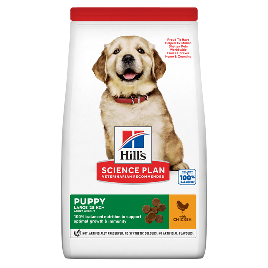 Propet Hill'S Science Plan Canine Medium & Large - Food For Dog - Dry Basic Line Puppy  <1.5 Large Breed  Chicken 2.5Kg