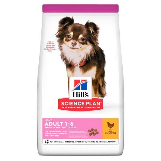 Propet Hill'S Science Plan Canine Small & Mini - Food For Dog - Dry Special Line Light Adult 1-6 Small & Mini Breed Chicken 6Kg