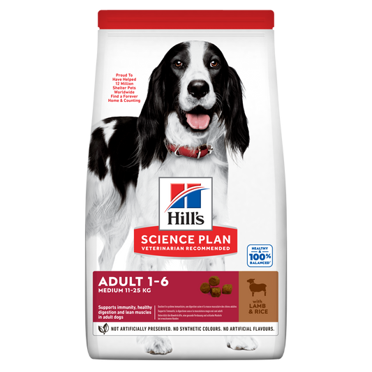 Propet Hill'S Science Plan Canine Medium & Large - Food For Dog - Dry Basic Line Adult 1-6 Medium Breed  Lamb 14Kg