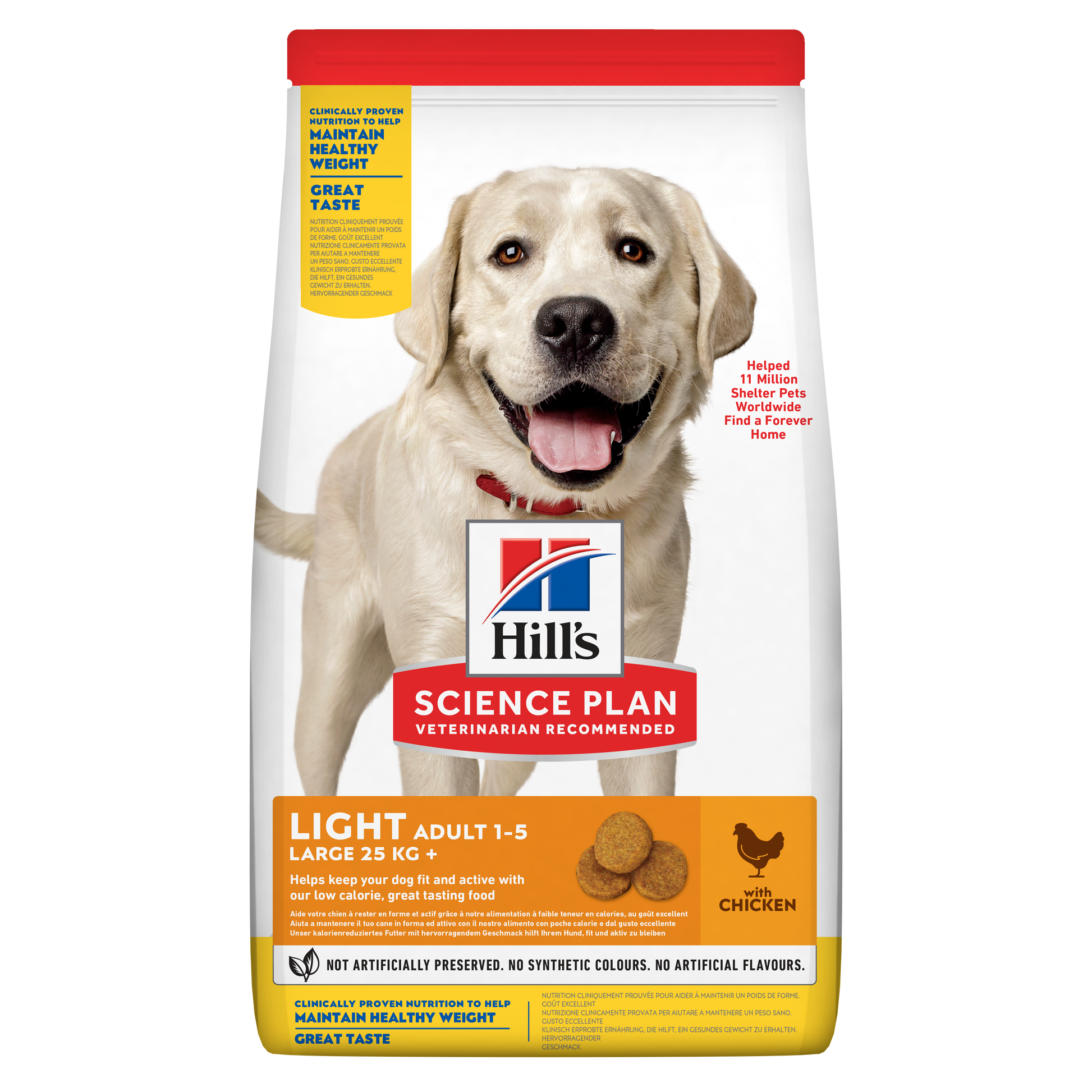 Propet Versele-Laga Hill'S Science Plan Canine Medium & Large - Food For Dog - Dry Special Line Light Adult 1-5
Large Breed Chicken 14Kg
