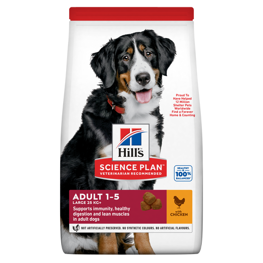 Propet Hill'S Science Plan Canine Medium & Large - Food For Dog - Dry Basic Line Adult 1-5 Large Breed  Chicken 14Kg