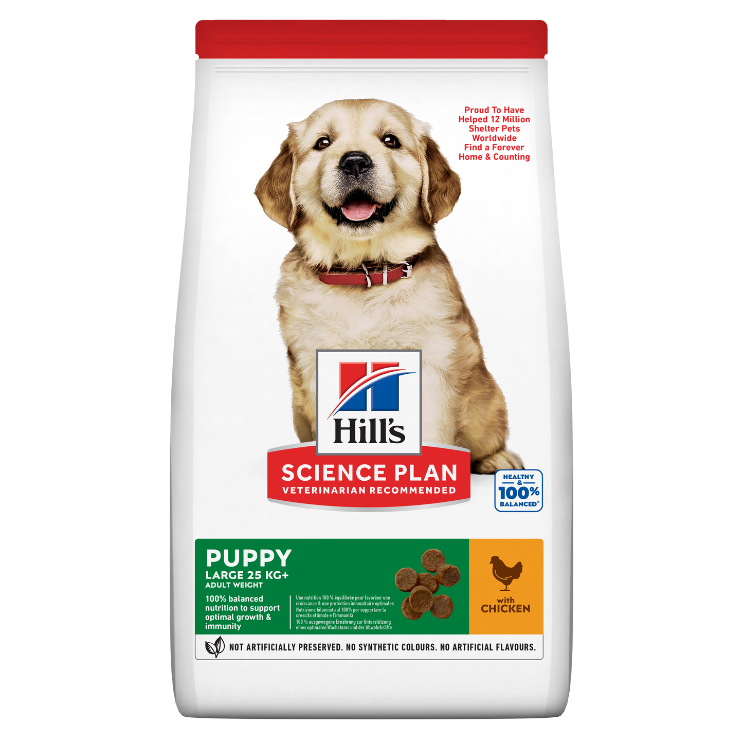 Propet Hill'S Science Plan Canine Medium & Large - Food For Dog - Dry Basic Line Puppy  <1.5 Large Breed  Chicken 16Kg