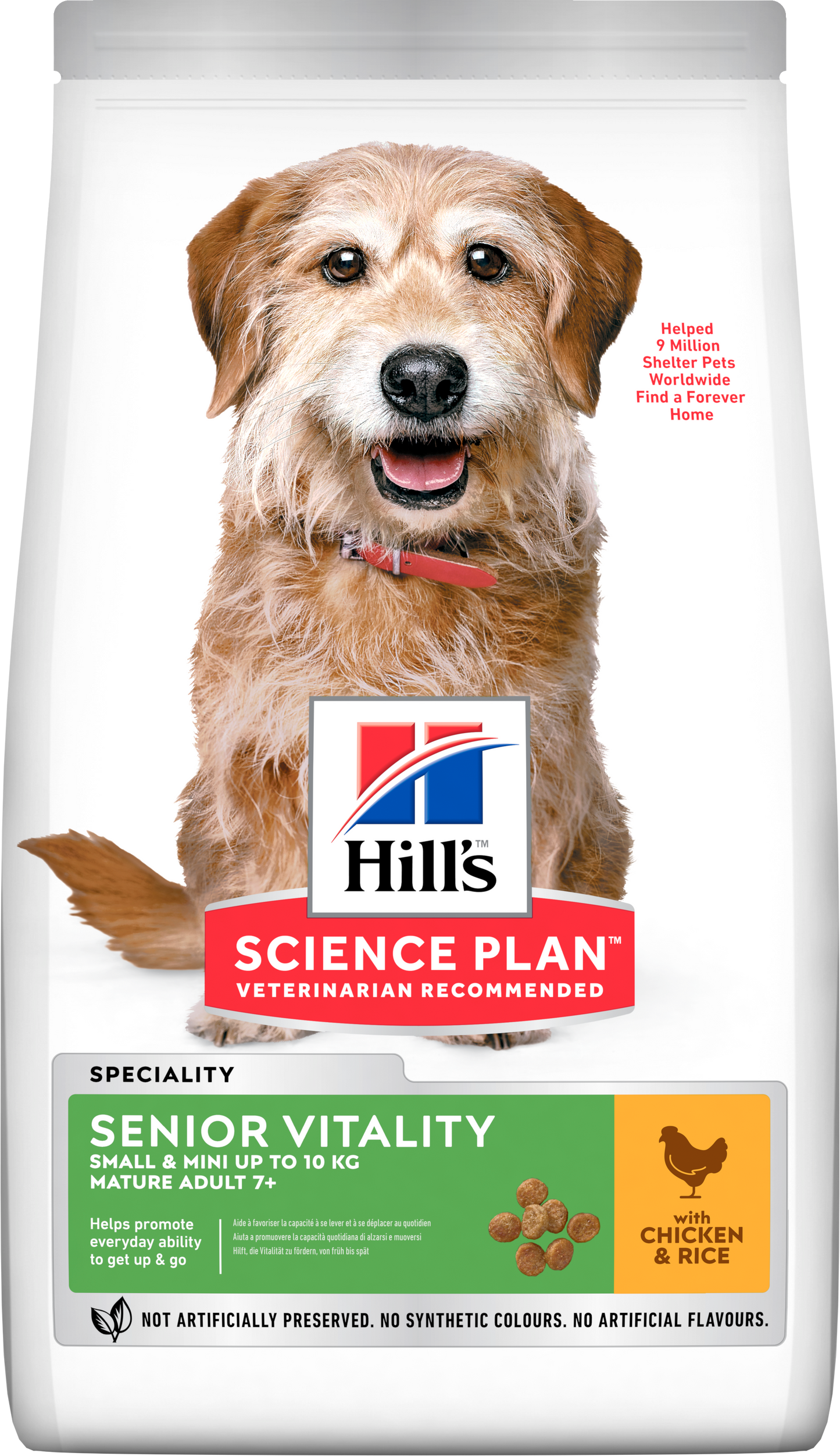 Propet Hill'S Science Plan Canine Small & Mini - Food For Dog - Dry Basic Line Mature 7+ Small & Mini Breed
Senior Vitality  Chicken 6Kg