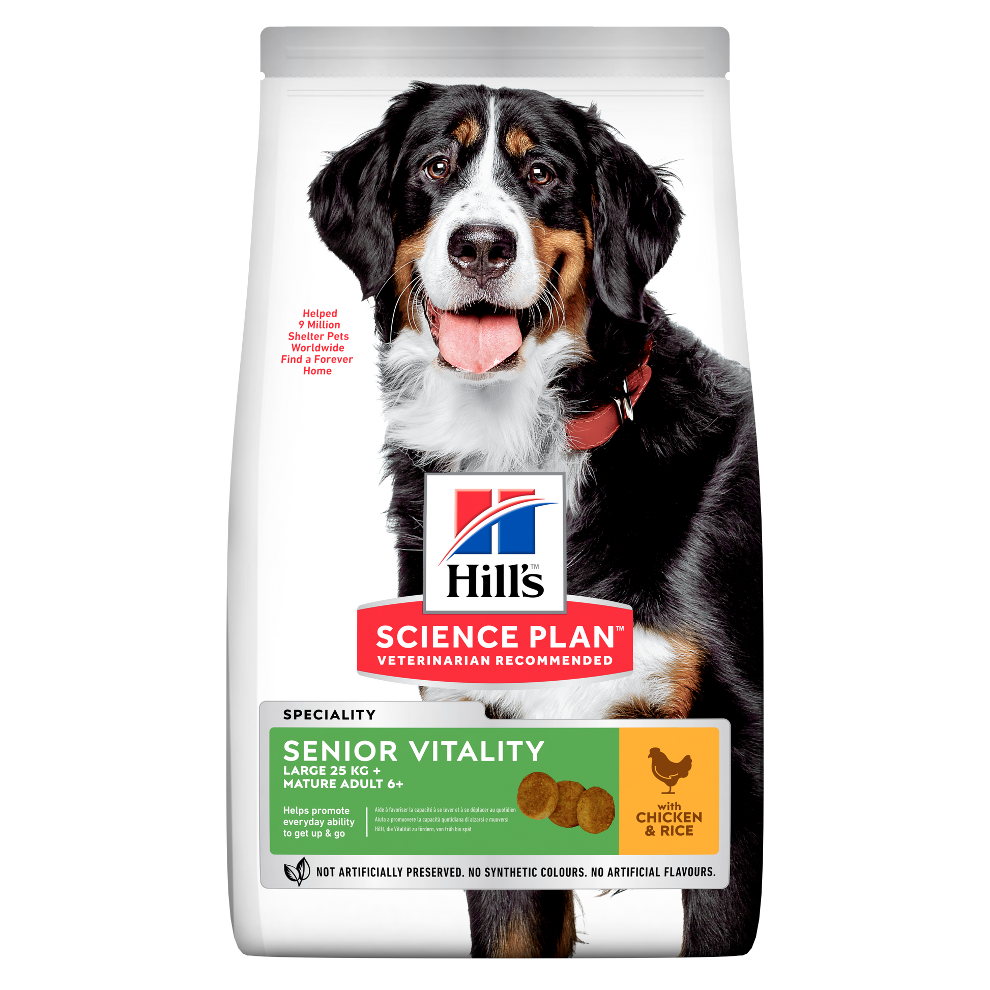 Propet Hill'S Science Plan Canine Medium & Large - Food For Dog - Dry Basic Line Mature 6+
Large Breed Senior Vitality  Chicken 14Kg