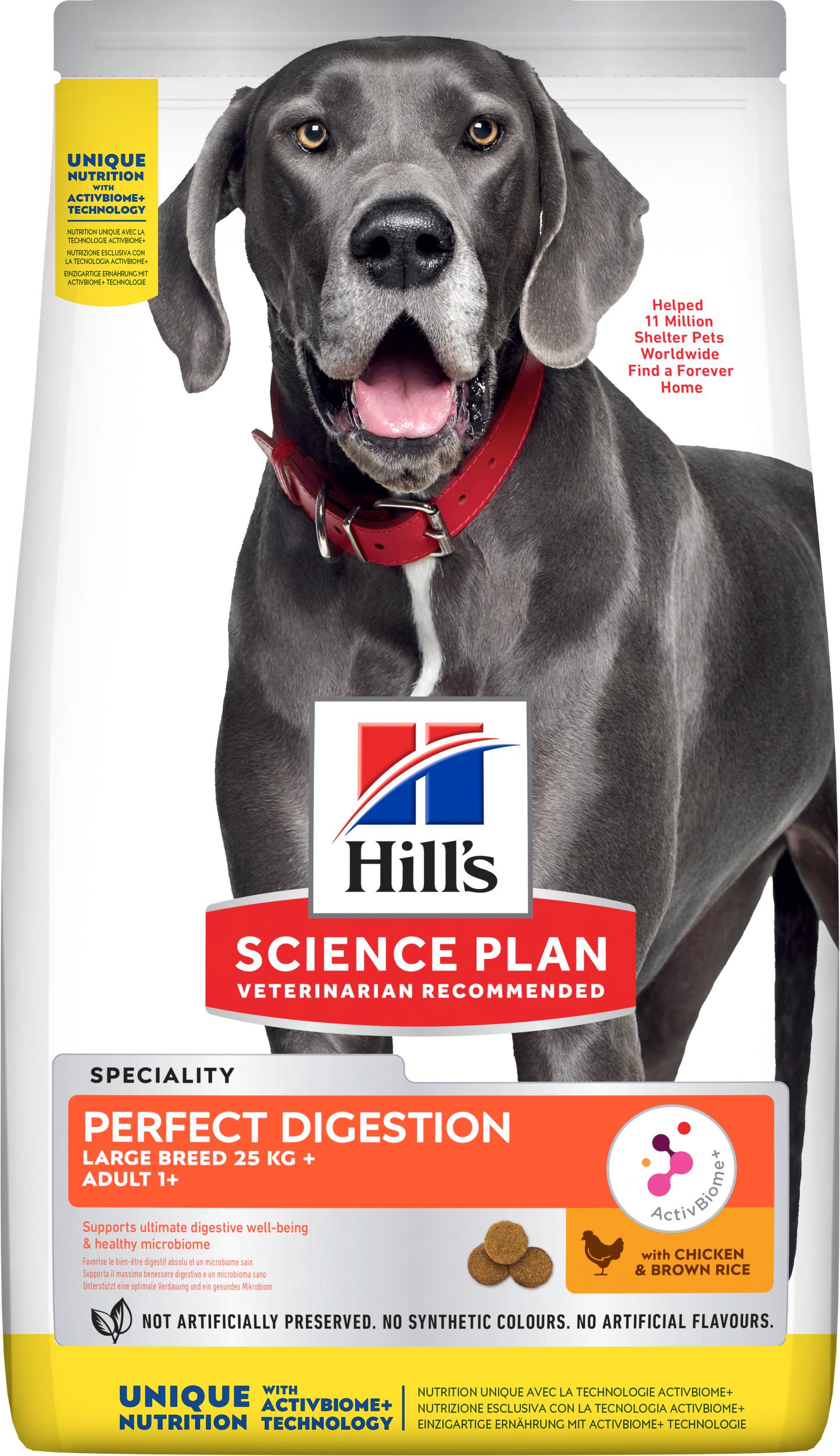 Propet Versele-Laga Hill'S Science Plan Canine Medium & Large - Food For Dog - Dry Special Line Perfect Digestion Adult 1+
Large Breed Chicken 14Kg