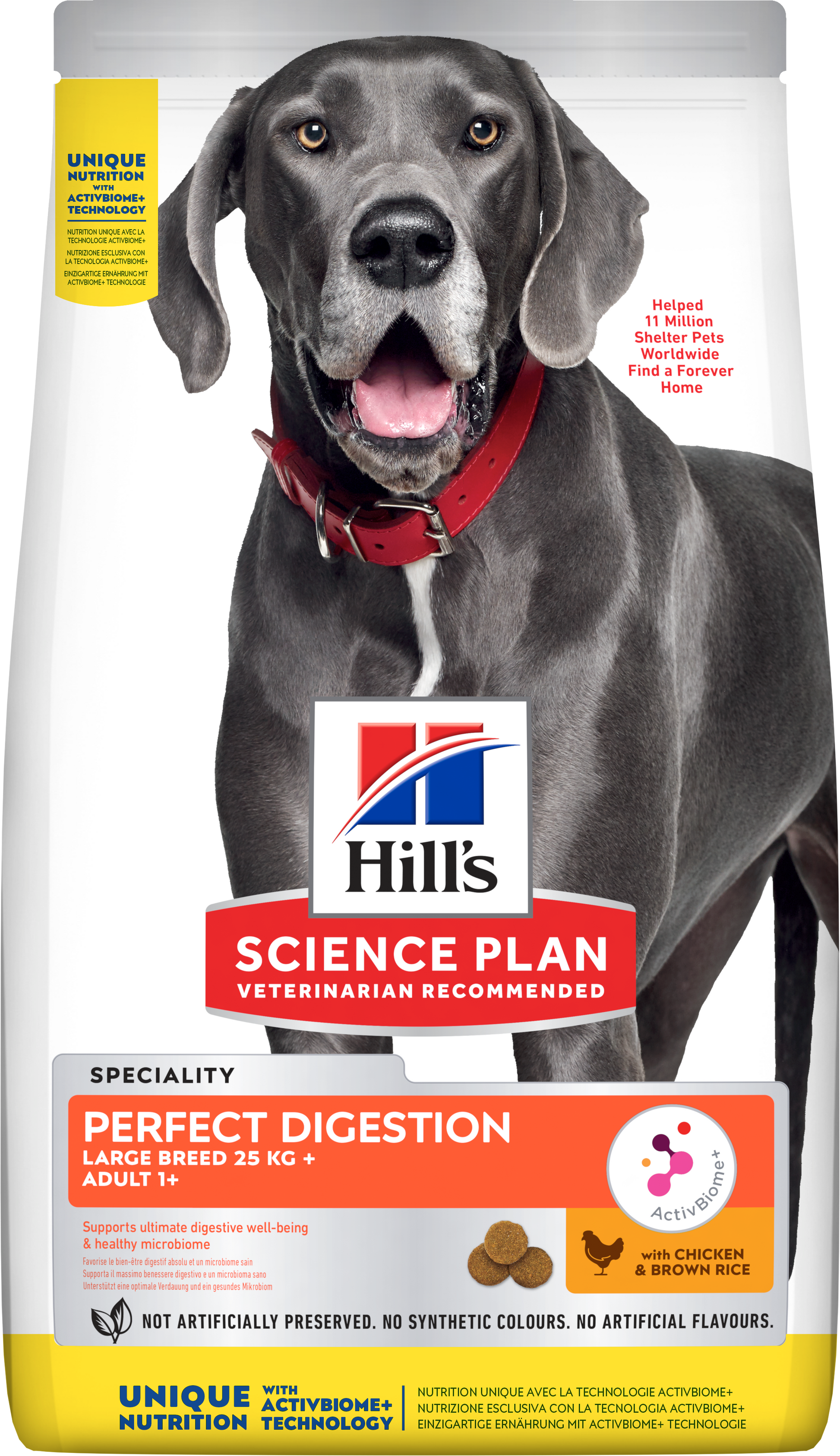 Propet Versele-Laga Hill'S Science Plan Canine Medium & Large - Food For Dog - Dry Special Line Perfect Digestion Adult 1+
Large Breed Chicken 14Kg