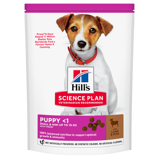 Propet Hill'S Science Plan Canine Small & Mini - Food For Dog - Dry Basic Line Puppy <1 Small & Mini Breed  Lamb 300Gr