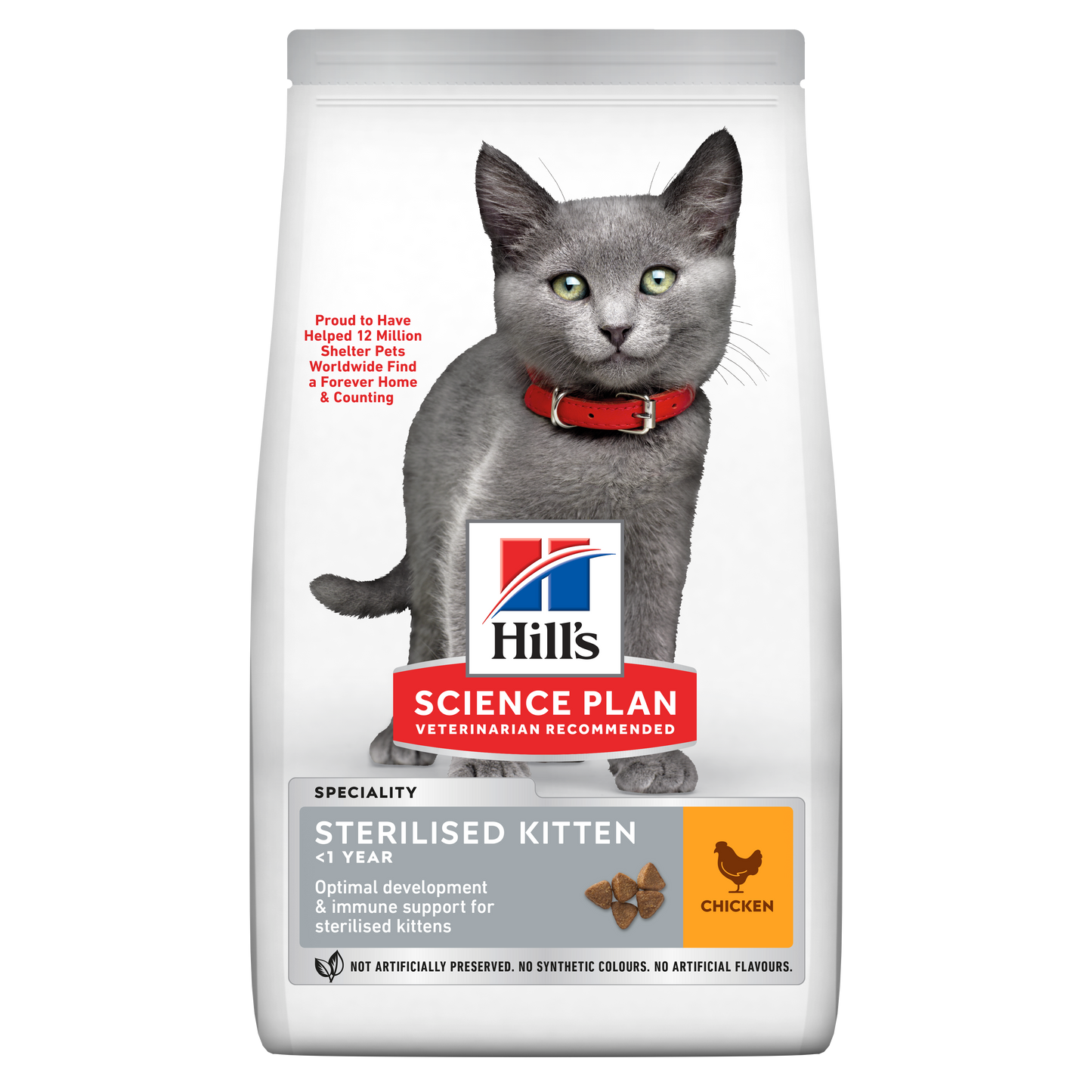 Propet - Food For Cat - Dry -  Hill'S Science Plan Feline Special Line - Sterilised Kitten <3 Chicken 3Kg