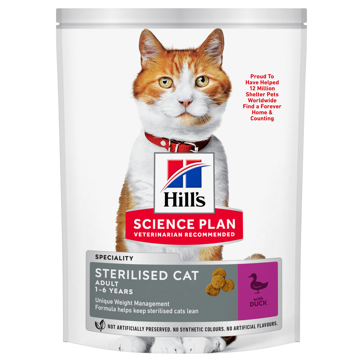 Hill's Science Plan Feline Special Line - Sterilised Adult 1-6 Duck