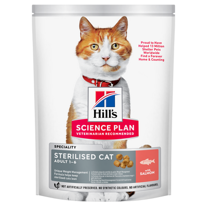 Hill's Science Plan Feline Special Line - Sterilised Adult 1-6 Salmon