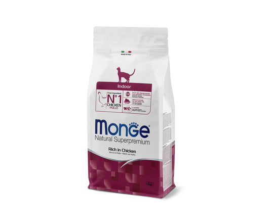 PROPET Monge Natural Superpremium Complete Food for Cats Daily Line - Special Needs Indoor Chicken 1.5Kg