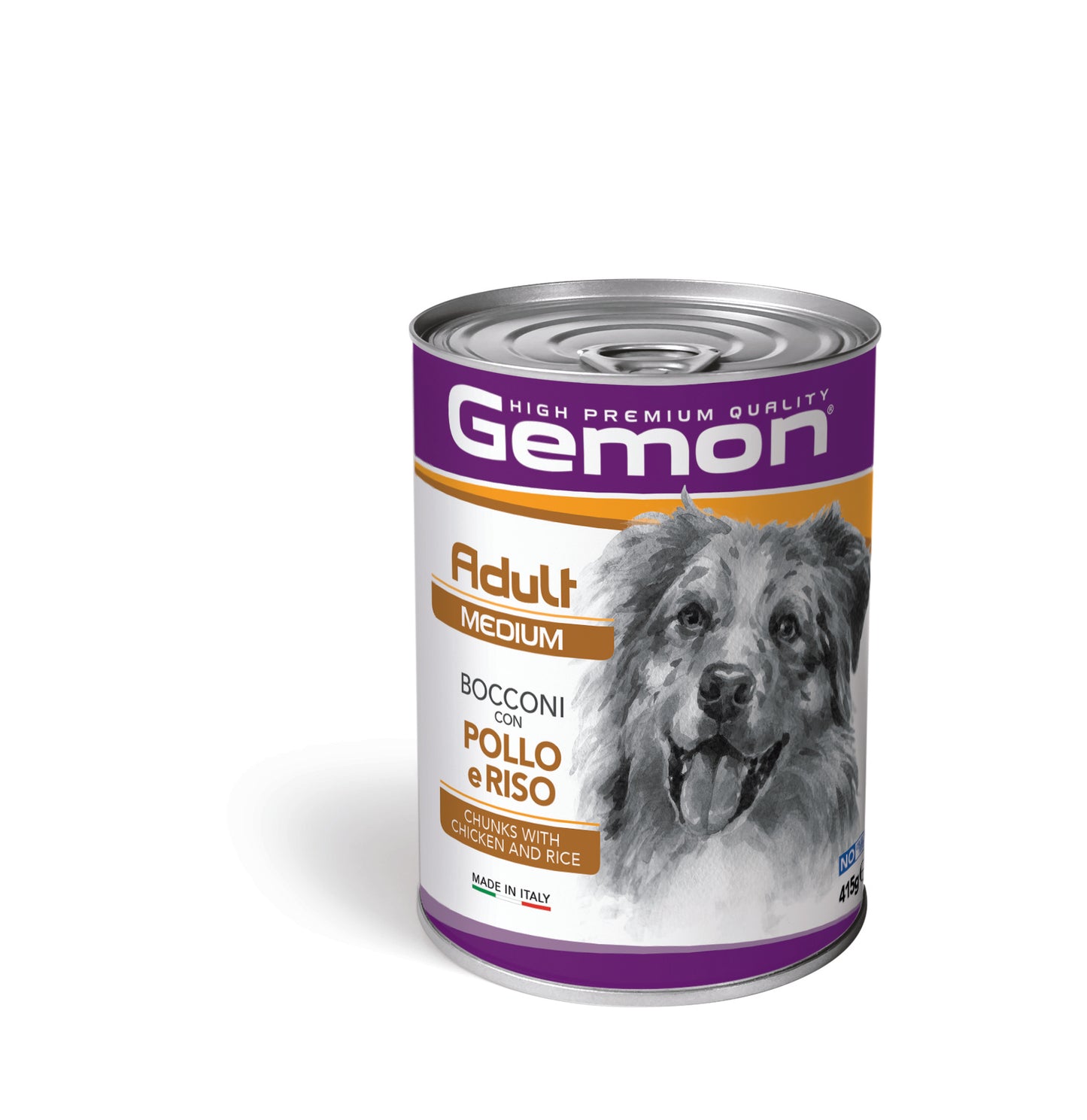 PROPET Gemon Complete Food for Dogs - Wet Pouches - Chunkies Adult
Medium Chicken & Rice
(Chunkies) Cans 415gr
(Box of 24)