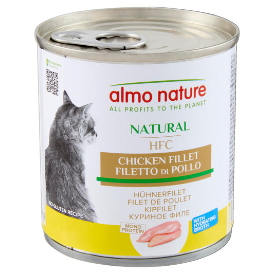 ALMO NATURE - Cat Wet Food HFC NAT. CHICKEN FILLET 280GR