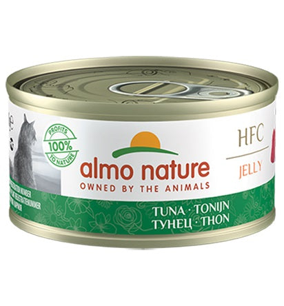 ALMO NATURE - Cat Wet Food HFC JELLY  TUNA 70GR