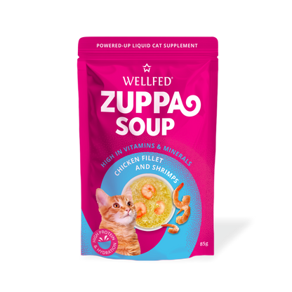 Wellfed Zuppa Soup with Shrimps