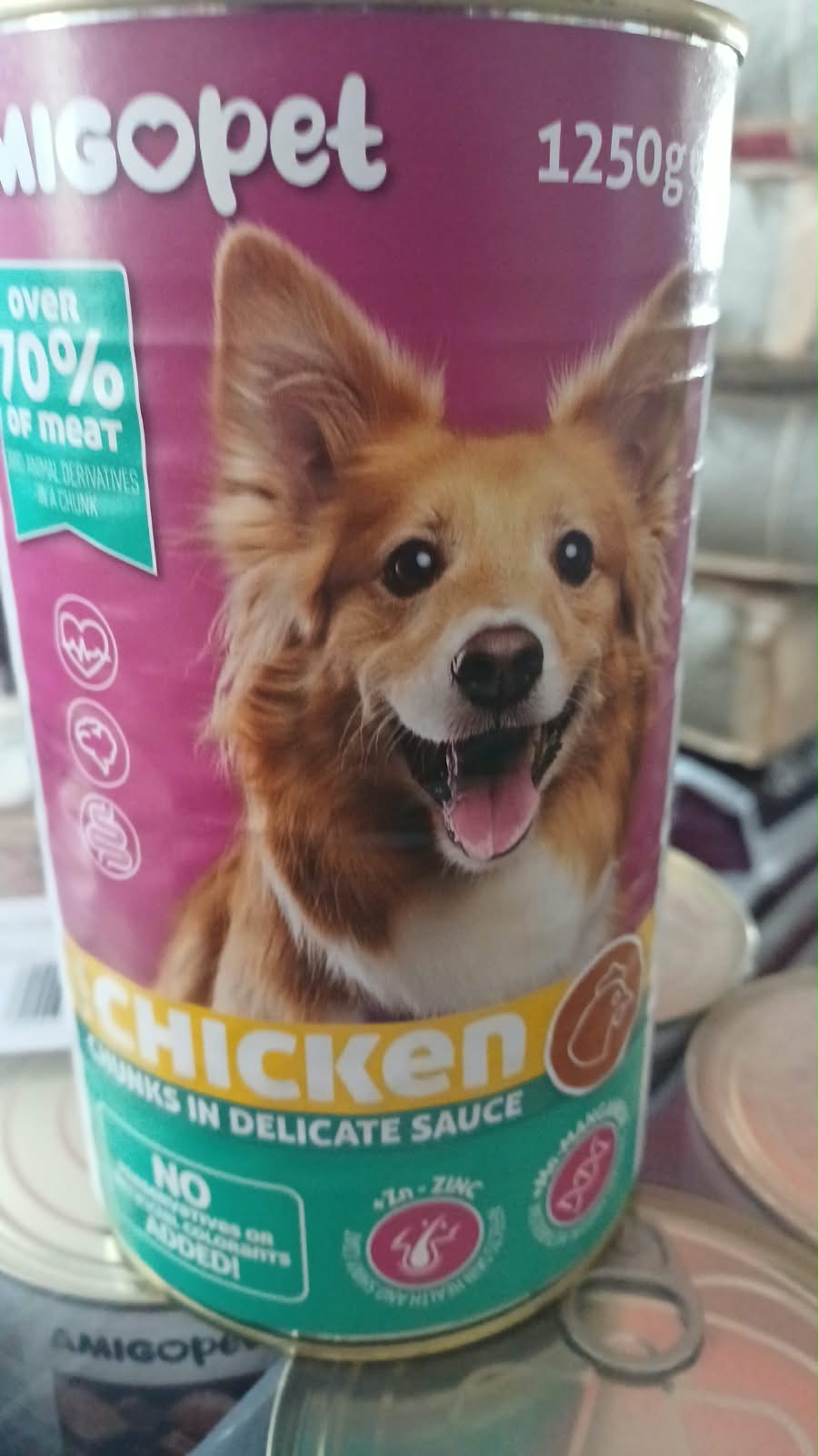 Amigopet Dog Chunks in Delicate Sauce - 1250g