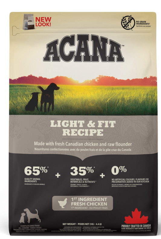 ACANA Food For Dog Dry DOG LIGHT AND FIT 2KG
