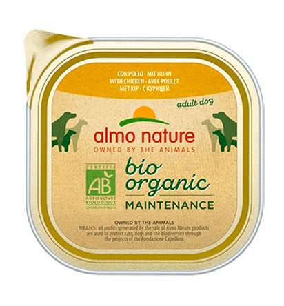 ALMO NATURE - Dog Wet Food ORGANIC CHICKEN 300GR