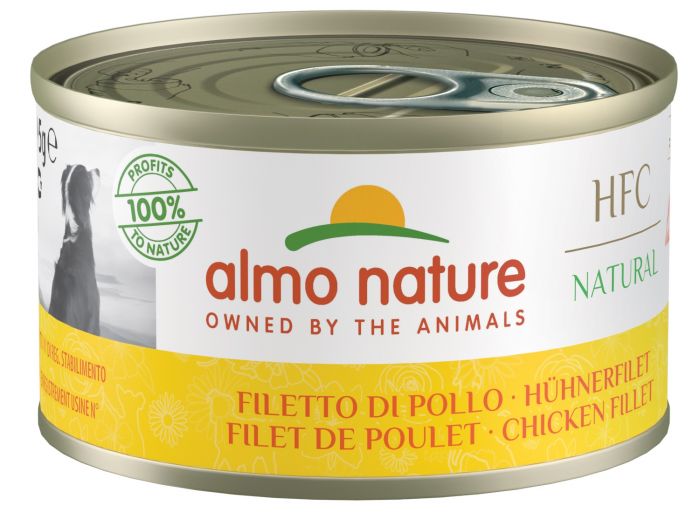 ALMO NATURE - Cat Wet Food HFC CHICKEN FILLET FOR DOGS 95GR