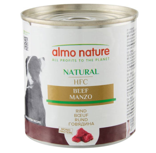 ALMO NATURE - Dog Wet Food HFC BEEF FOR DOGS 290GR